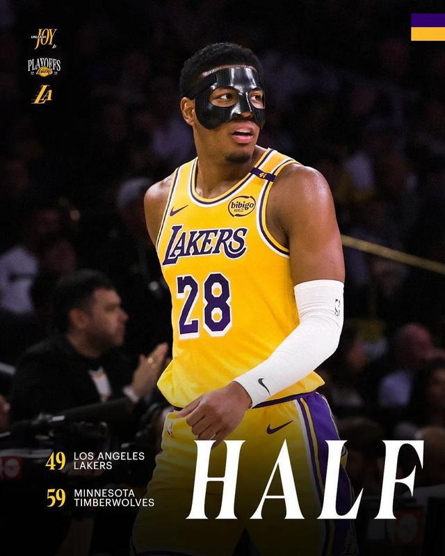 NBA｜湖人96-103森林狼，季后赛遗憾出局！詹东合砍50分，戈贝尔27分24板