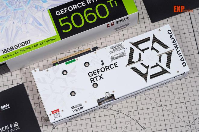耕升RTX5060Ti16GB踏雪X3 OC评测:极简白色造型，优秀的2K主流卡