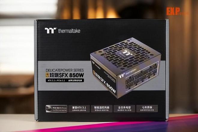 Tt 玲珑SFX 850W电源评测:高性能ITX平台的性价比之选