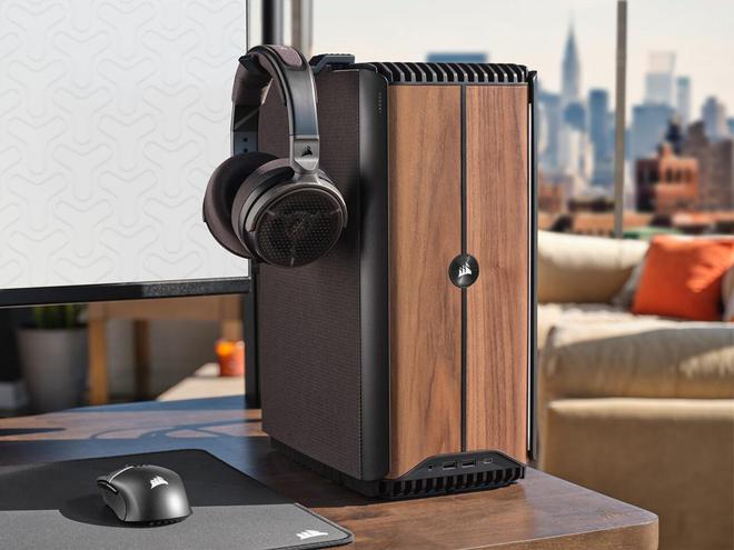 美商海盗船发布ONE i600 PC：紧凑外形+金属/木质面板，双240水冷+RTX 5080