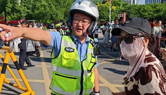 视频｜提前到岗全警全力 张店交警9个考点同步护航中考
