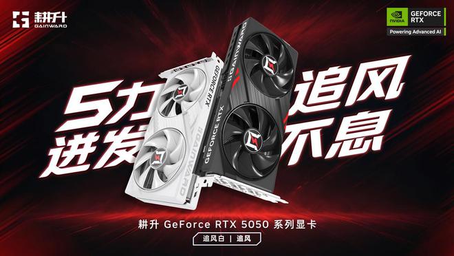 耕升发布全新RTX 5050系列显卡：黑白追风，满足不同装机风格