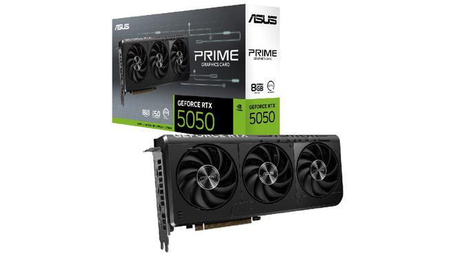 华硕Dual/Prime系列RTX 5050显卡上线：将低调美学与实用配置融为一体
