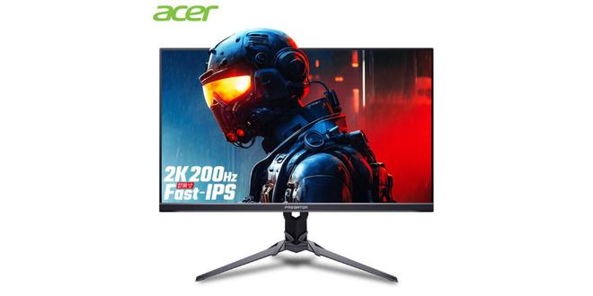宏碁推出XB273U X1显示器：原生2K@200Hz，90%DCI-P3，1299元