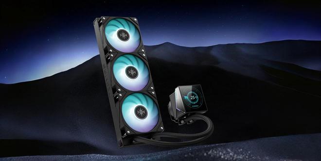 钛钽LG600 360一体式水冷上架：搭载3.95英寸IPS屏幕，售价688元