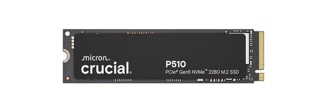 英睿达P510 PCIe 5.0 SSD上市：单面低功耗设计，1TB售价999元