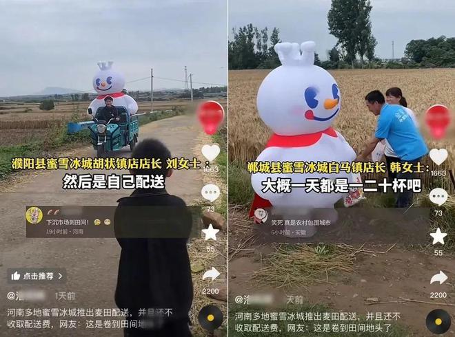 蜜雪冰城的麦田配送：出发点很好，但建议别出发