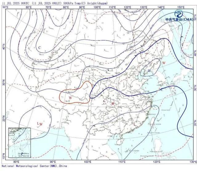 突然打雷+大雨！台风走了又杀回来了？