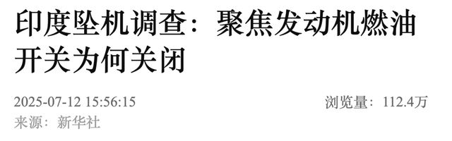印度“致命空难”初步调查报告公布！披露空难详细时间线和两名飞行员的对话内容等细节