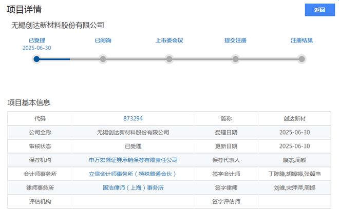 IPO雷达｜创达新材获受理，先分红再募资补流，应收账款周转率垫底同业