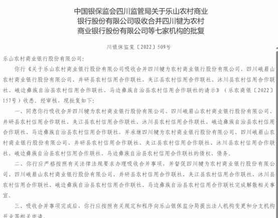因违反金融统计管理等规定，乐山农商行及时任董事长合计被罚超160万