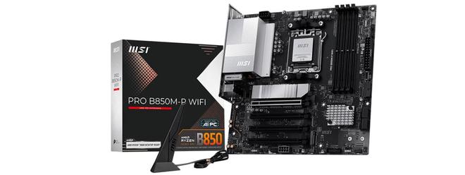微星推出PRO B850M-P WIFI主板：四条全长PCIe+三条M.2，售价1099元