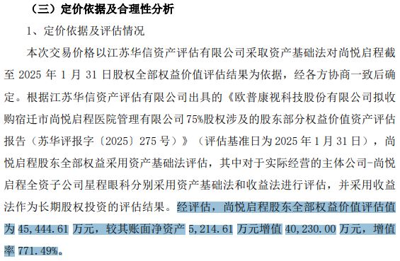 7倍溢价+要求业绩承诺，欧普康视变更募资用途收购医院资产，公司业绩失速、股价狂跌85%